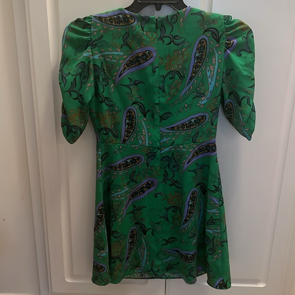 Zara Italian Summer Tropicana Mini Dress Art To Wear Artsy Medium - Picture 5 of 6